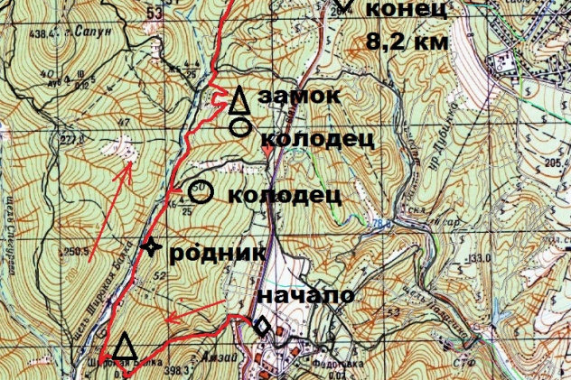 Маршрут следования активистов Молодёжного клуба РГО Маршрут следования активистов Молодёжного клуба РГО
