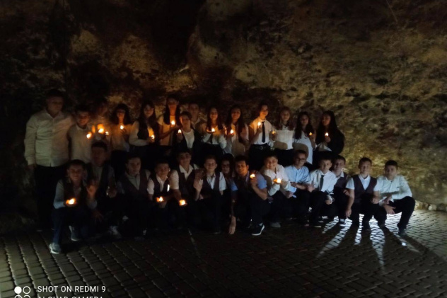 НЕурок географии в Пещере Таврида