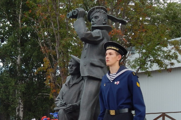 День ВМФ. Морской ход.