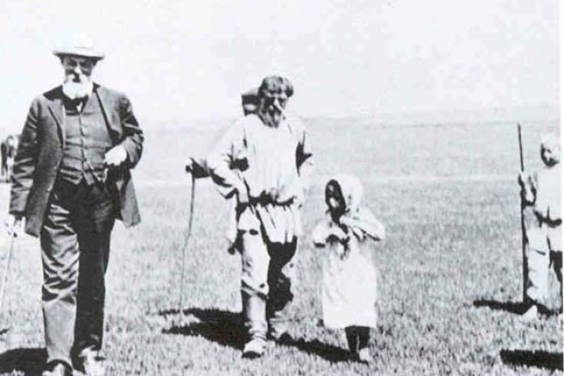 Вернадский с крестьянами тамбовской губернии