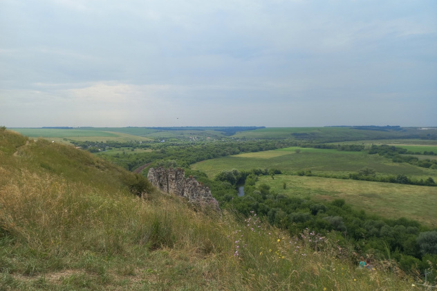 Вид на Дивногорье 