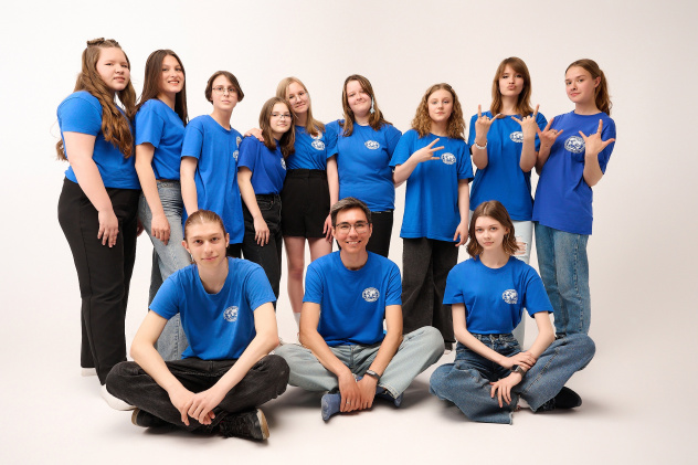 Фотосессия Молодёжного клуба РГО во Владимире