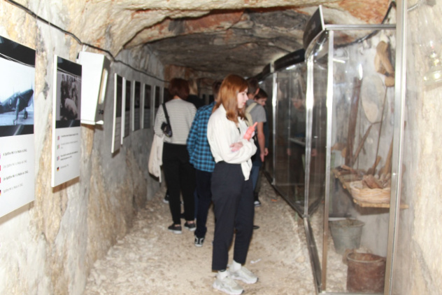 Катакомбы, где спасались от бомбежек мальтийцы во время Второй мировой войны.