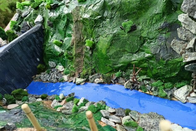 Макет "Сулакский каньон" победителей конкурса Амины Джашеевой и Валерии Мурадовой Макет "Сулакский каньон" победителей конкурса Амины Джашеевой и Валерии Мурадовой