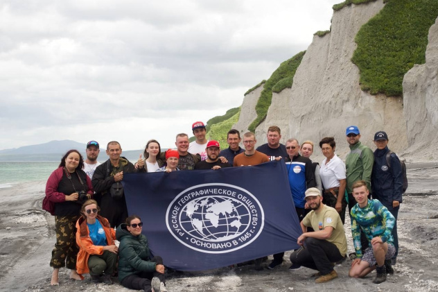 Участники Молодёжного слёта на острове Итуруп Участники Молодёжного слёта на острове Итуруп