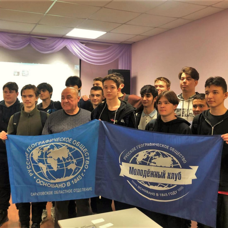 Во время встречи с полярником