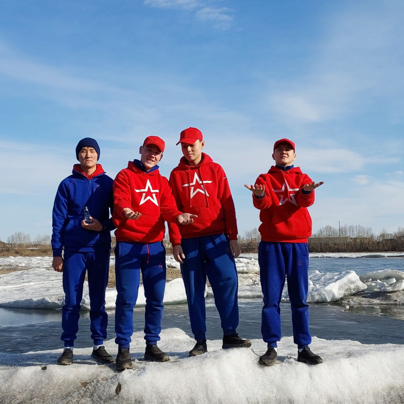 Енисей, начались фенологические наблюдения.