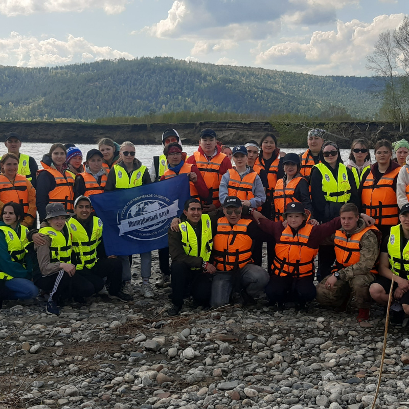 Участники сплава от клуба Портулан