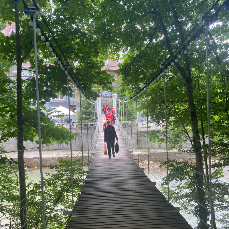 Переход через р.Курджипс