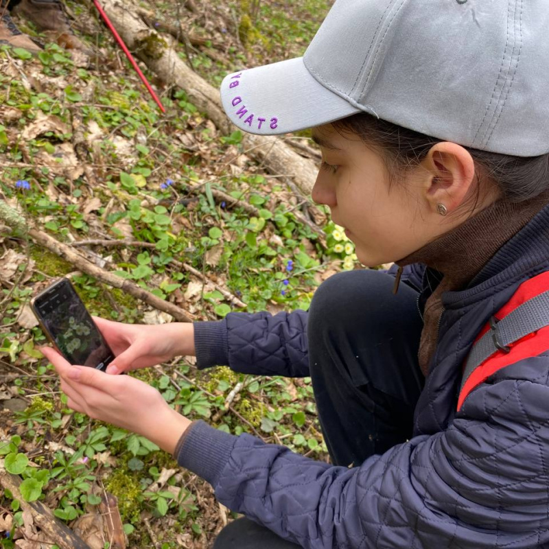 Активисты клуба проводят наблюдения Активисты клуба проводят наблюдения