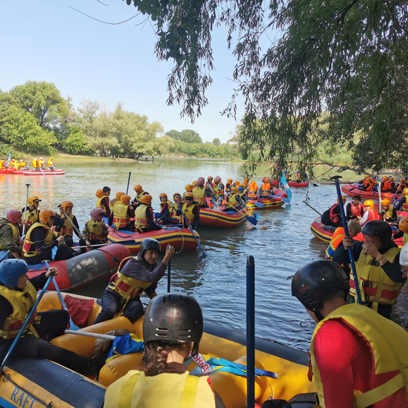 Участники водного похода Участники водного похода