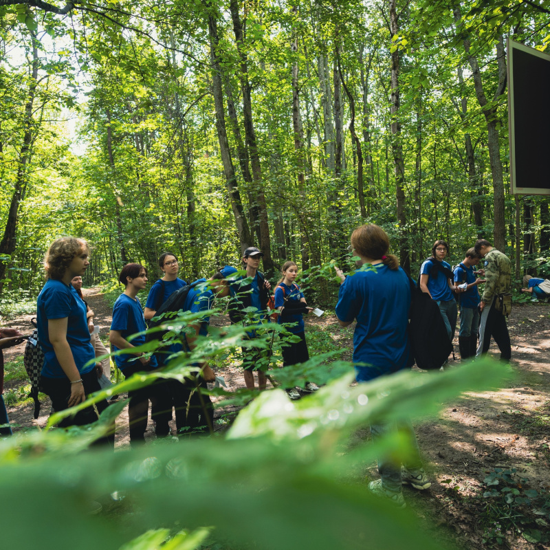 Заповедная экскурсия в лесном парке "Дружба"