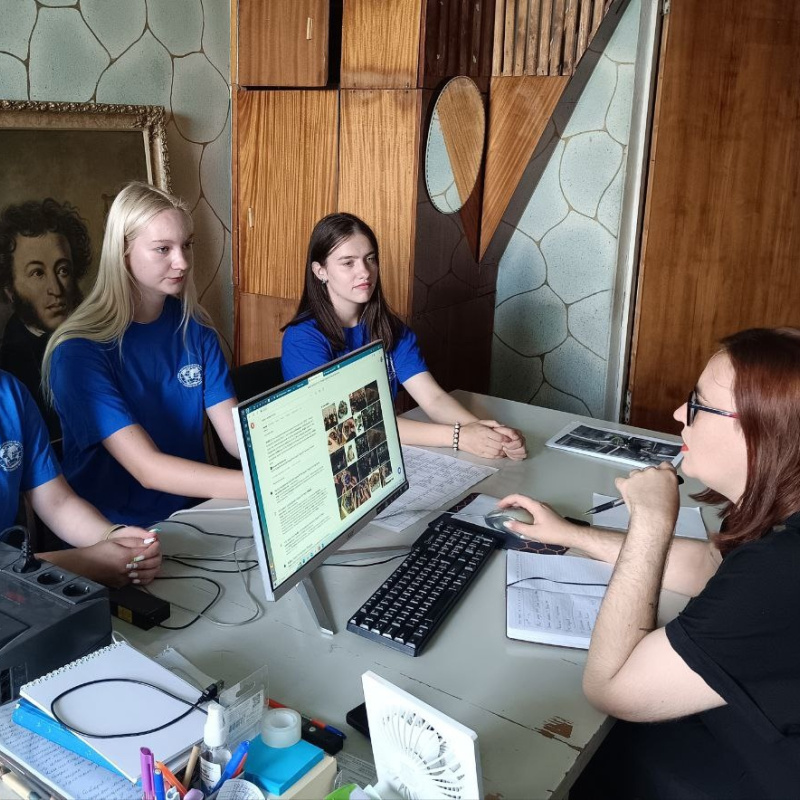 Интервью активистов МК РГО "Салют" газете "Армавирский собеседник"