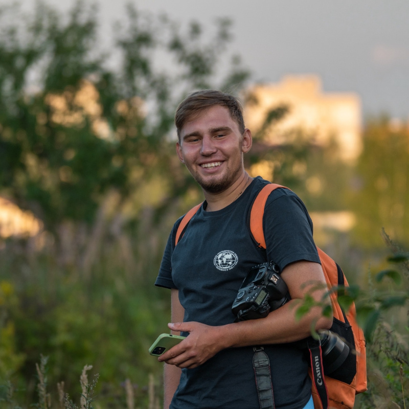 Лидер Молодёжного клуба РГО во Владимире Никита Кулаковский Лидер Молодёжного клуба РГО во Владимире Никита Кулаковский