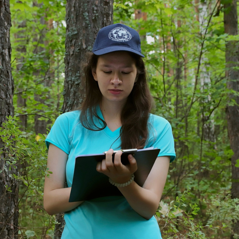 Айсылу Гайсина на проекте Заповедное дело РГО