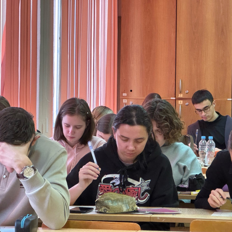 Фотография участников экологического диктанта