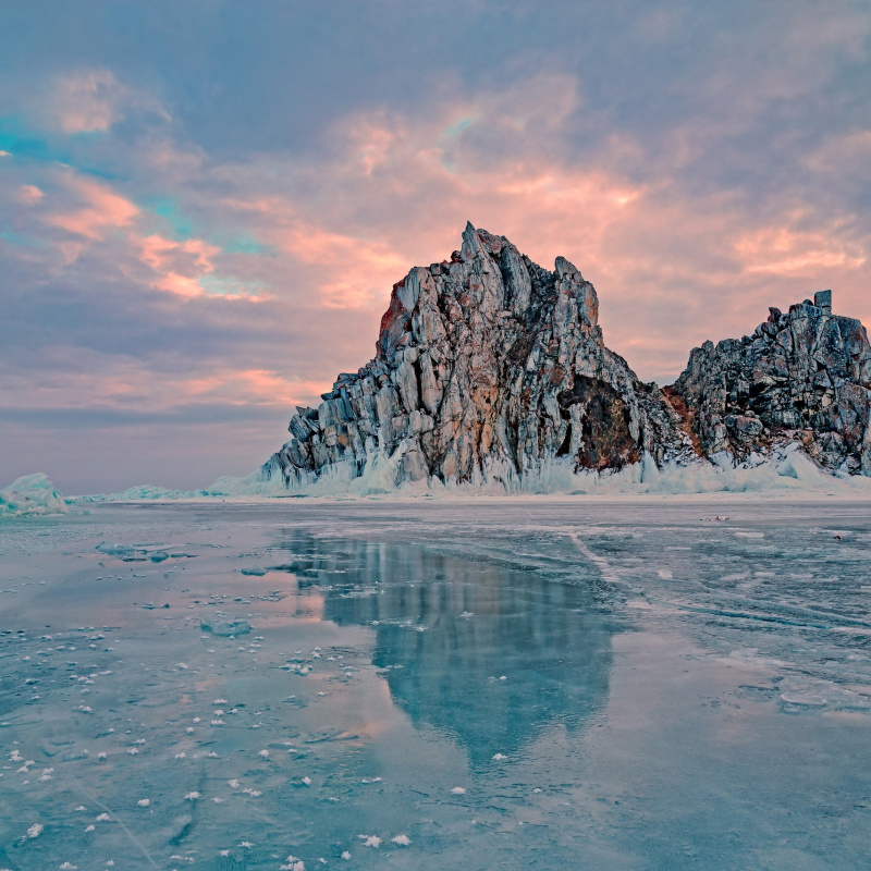 Скала и лед Скала и лед