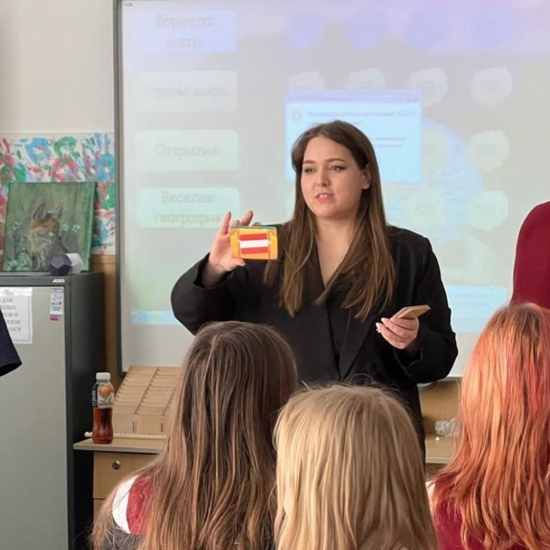 Мастер-класс МК РГО "Салют" в школе Армавира