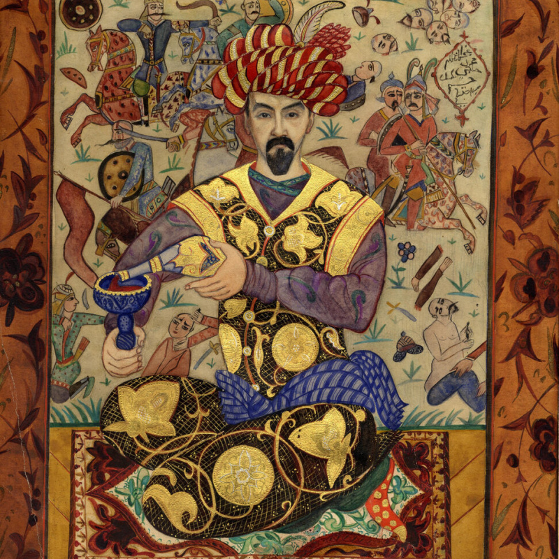 Портрет Ивана Билибина Александры Щекотихиной Потоцкой Портрет Ивана Билибина Александры Щекотихиной Потоцкой