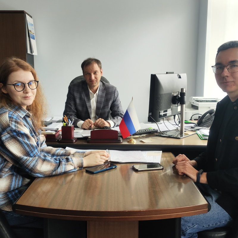 Встреча с директором педагогического института ВлГУ Встреча с директором педагогического института ВлГУ