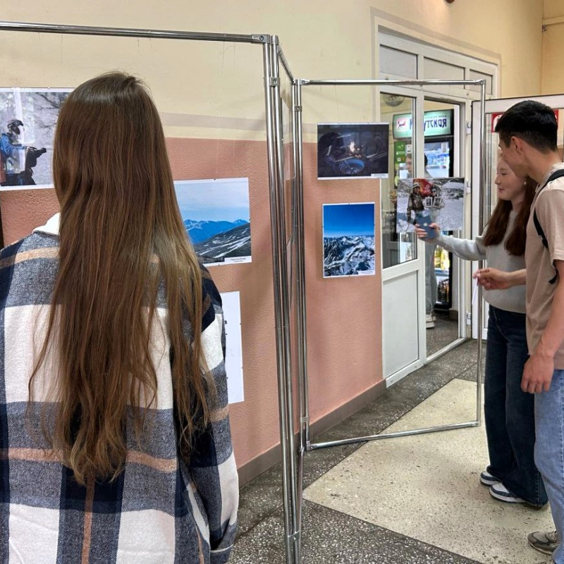 На фотовыставке