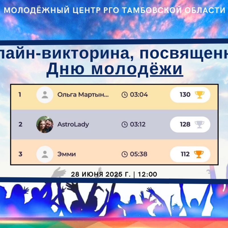 Поздравляем с Днем молодежи Поздравляем с Днем молодежи