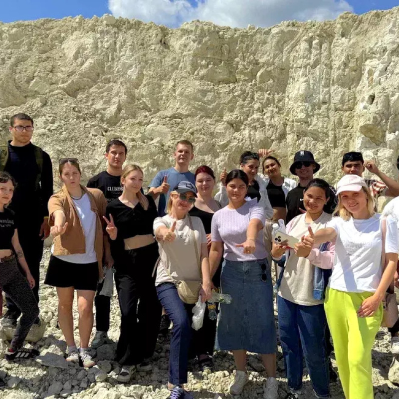 Меловой карьер в с. Атемар