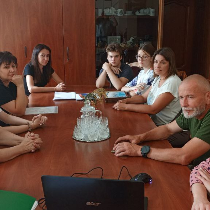 Встреча молодёжи РГО ДНР с представителями из Санкт-Петербурга и Сербии