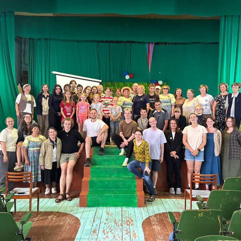 Участники экспедиции в ДК Петропавловска Участники экспедиции в ДК Петропавловска