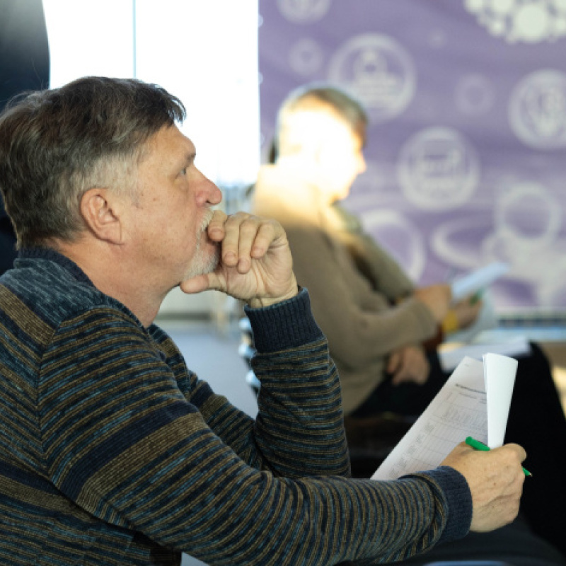 Председатель Новосибирского регионального отделения РГО Вячеслав Ананьев