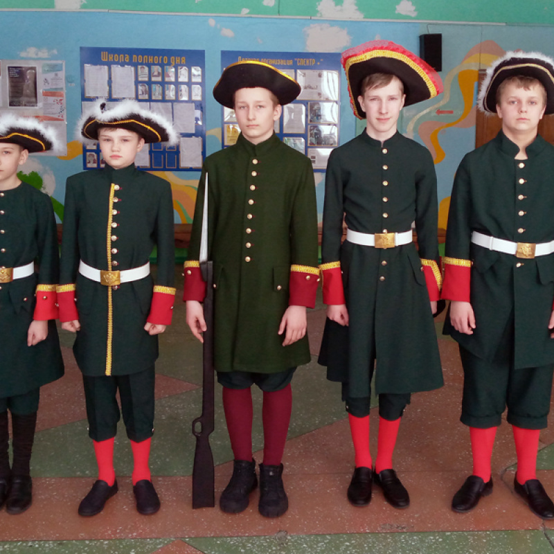 Солдаты потешных полков Солдаты потешных полков