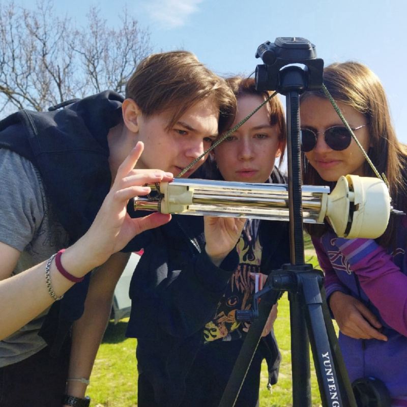 Работа с психрометром