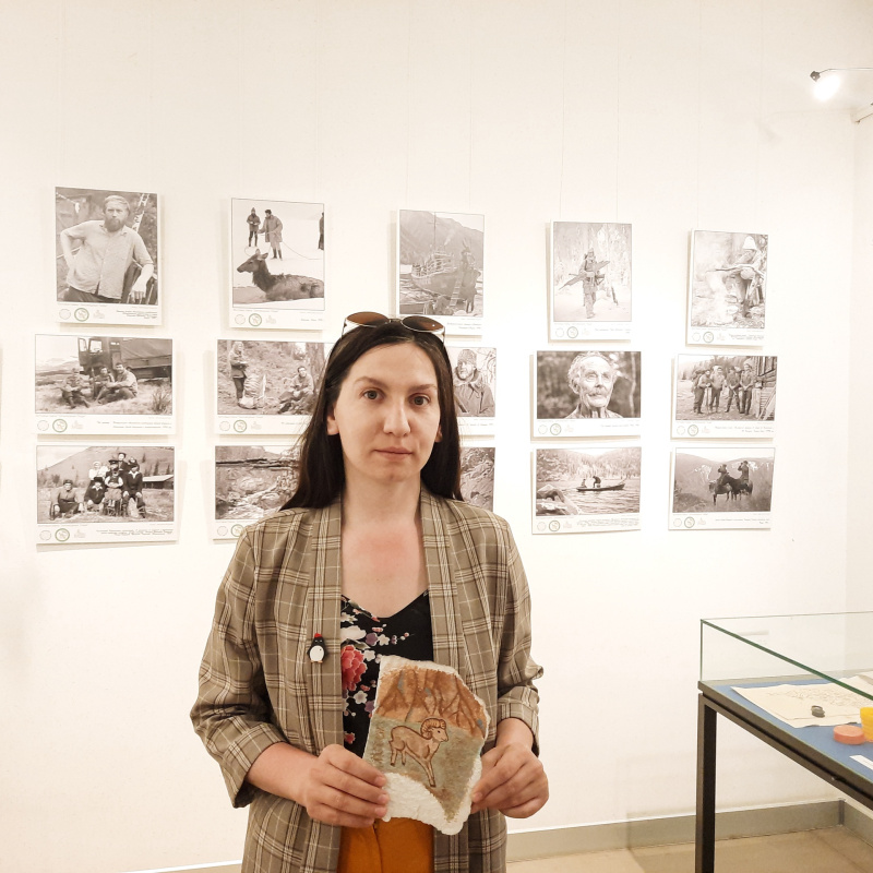 Мастер-класс "Заповедная открытка"