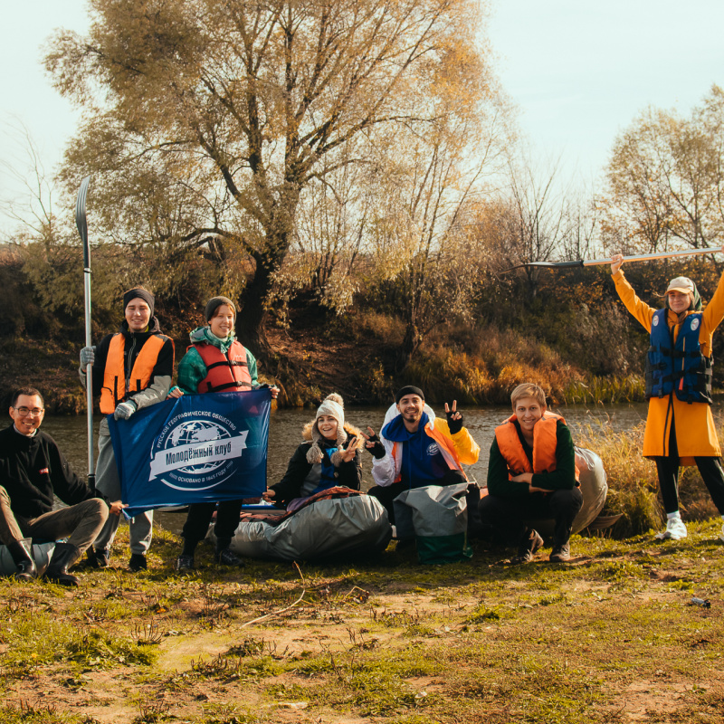Активисты МК РГО на сплаве