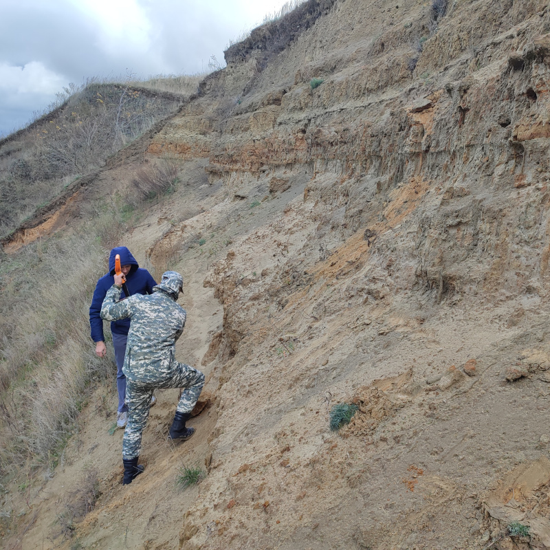 Зачистка нижнего горизонта