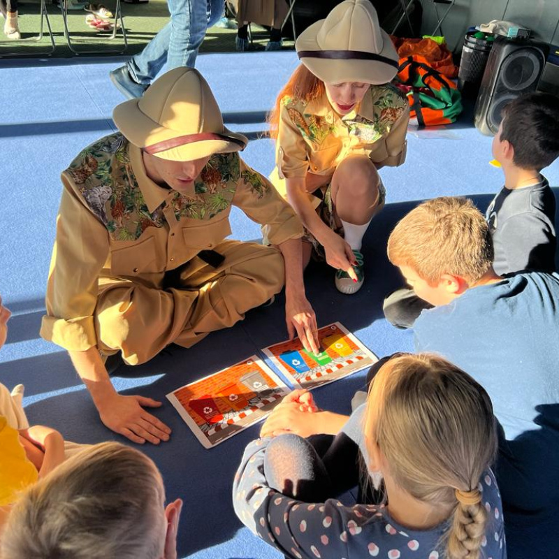 Члены молодежного клуба РОО Русского географического общества провели урок для воспитанников НКО «Спорт для всех»