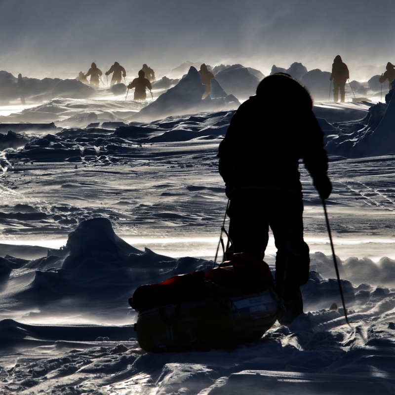 На лыжах - к Северному полюсу На лыжах - к Северному полюсу