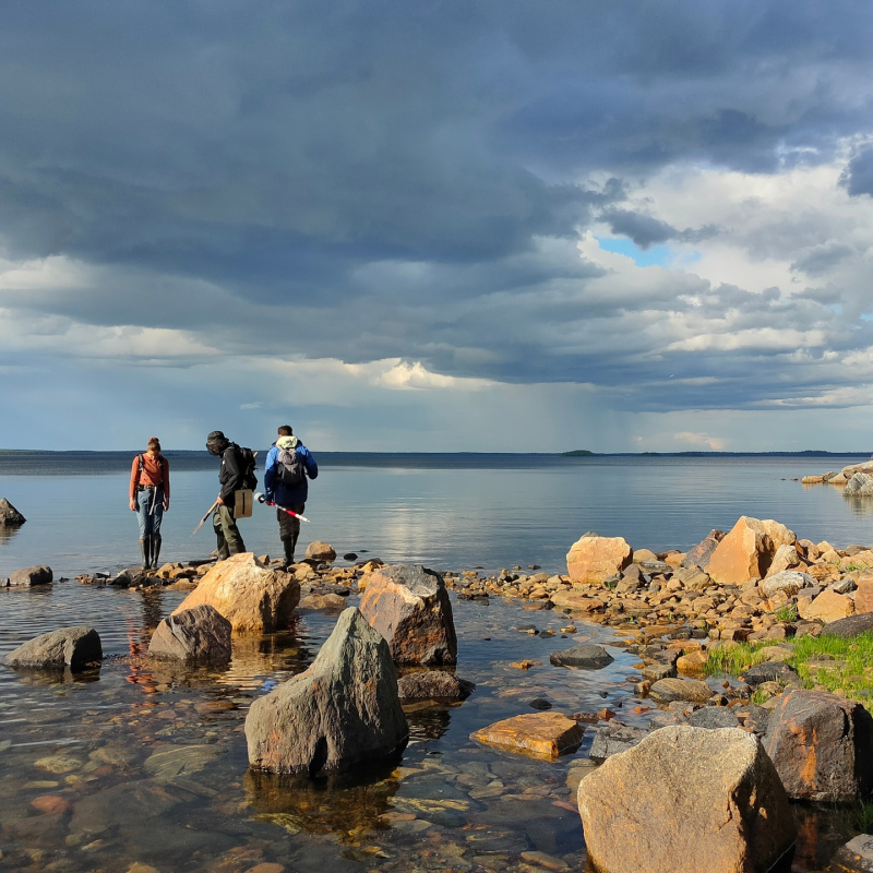 За работой, Республика Карелия, июнь 2022 г. 