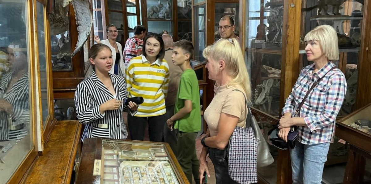 "НЕурок географии" в Зоологическом музее СГУ