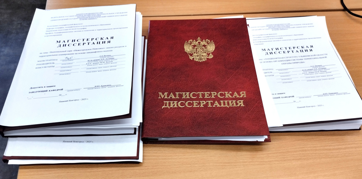 Магистерские диссертации