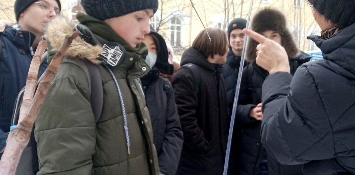 Во время экскурсии