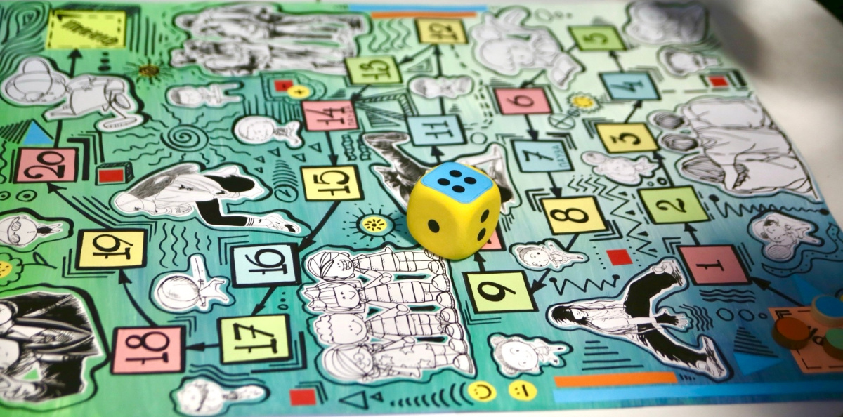 Игровое поле игры «Хранители народных традиций»