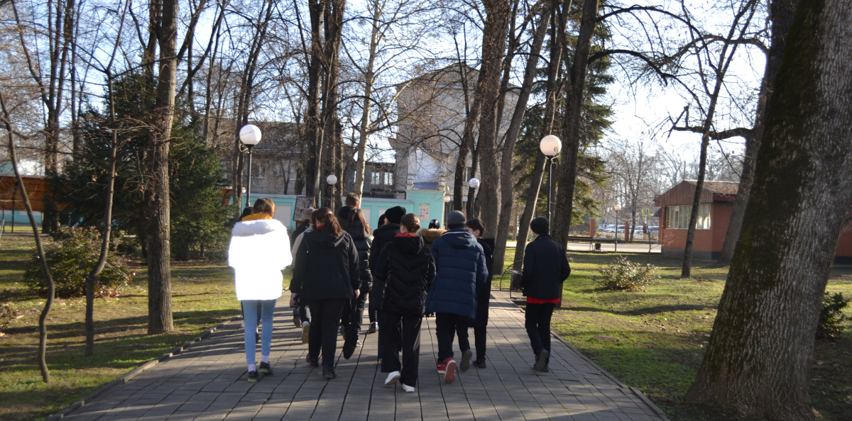 Аллеи парка