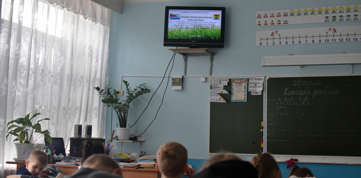 Урок природолюбия