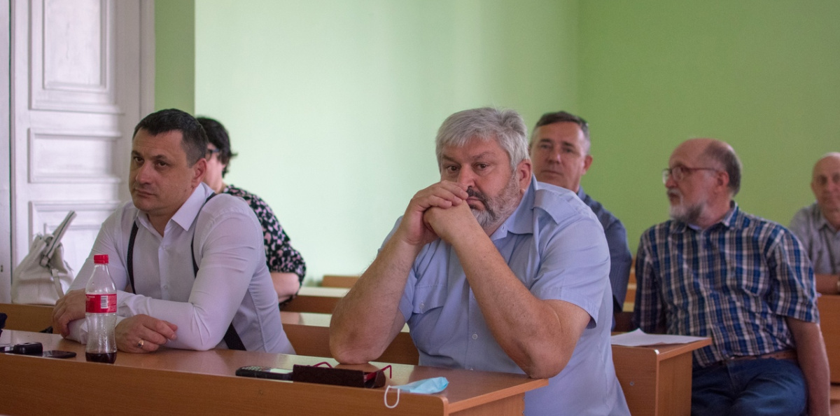 Участники заседания Волгоградского отделения Русского географического общества