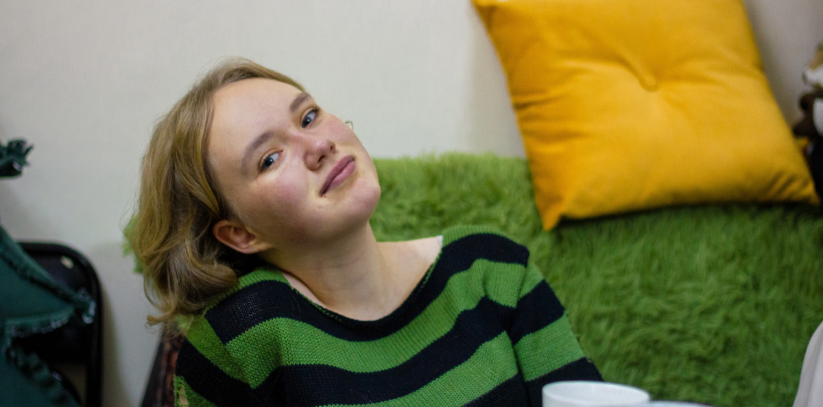 Анна Решетникова, один из участников акции Анна Решетникова, один из участников акции