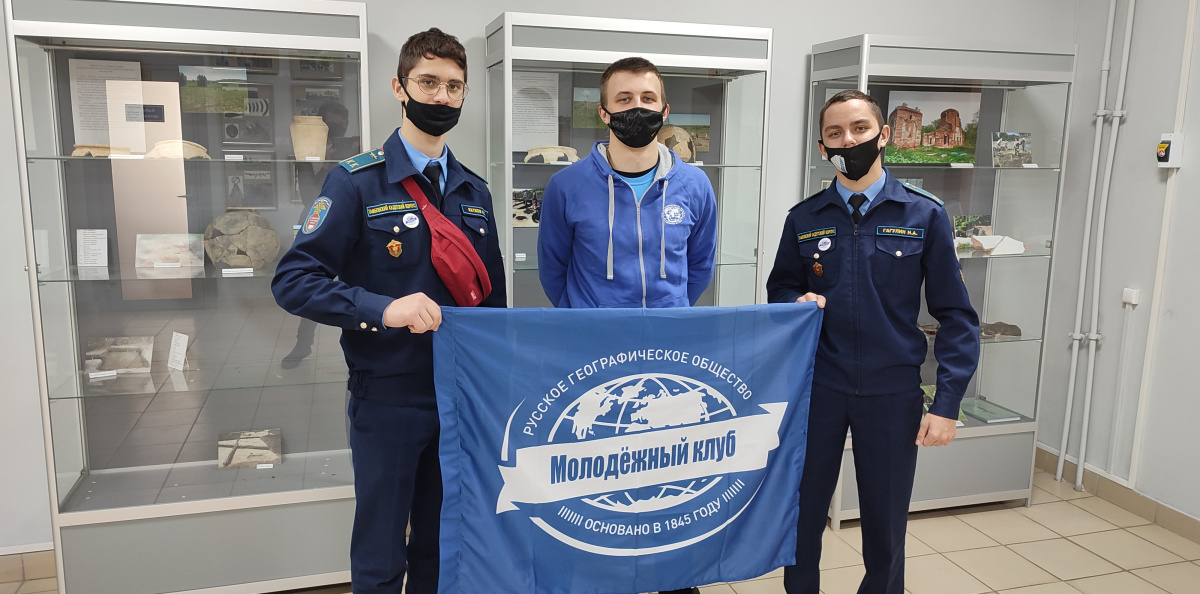 в музее археологии