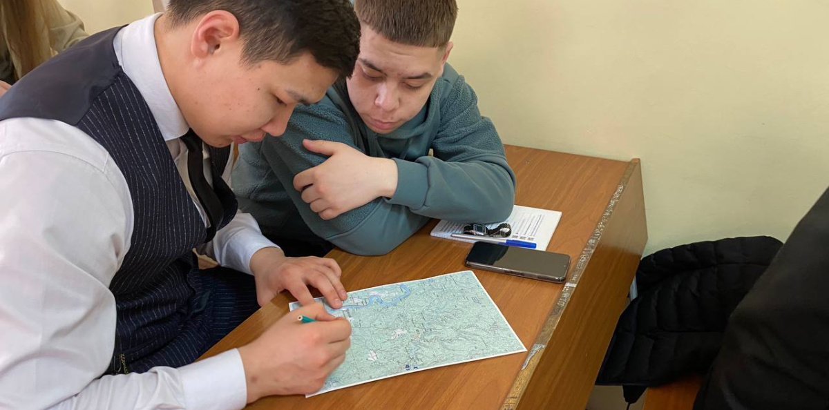 Работа с картой 