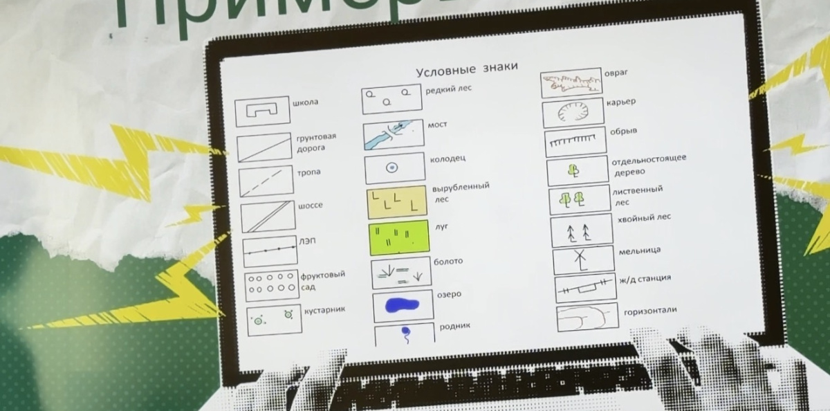 Примеры условных знаков с мероприятия 