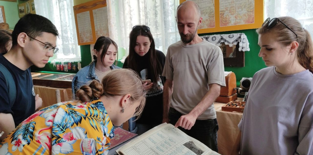 Во время экспедиционного выезда